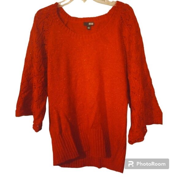 A.n.a acrylic bell sleeve sweater - Picture 1 of 11